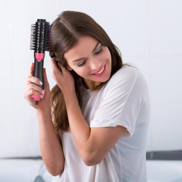 One-Step Electric Hair Dryer Comb Multifunctional Comb Straightener Hair Curling - Image 9