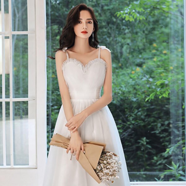 Banquet Evening Women's Light Luxury Small Bridesmaid Dress - Image 10