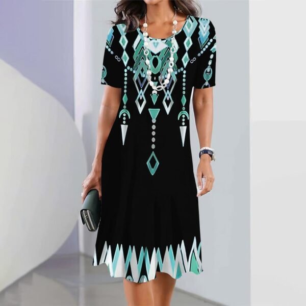 Summer Women's Plus Size Holiday Dress - Image 3