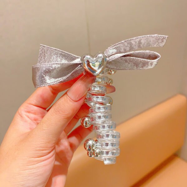 Bow Phone Line Hair Ring Durable Headband - Image 10