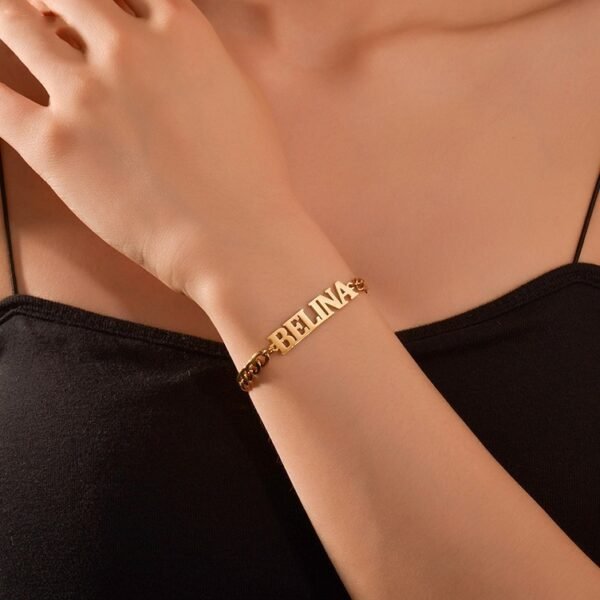 Personalized Letters Men's Bracelet English Name - Image 5