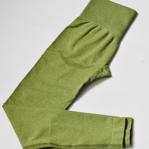 Elastic tight yoga pants high waist hip fitness pants - Image 4