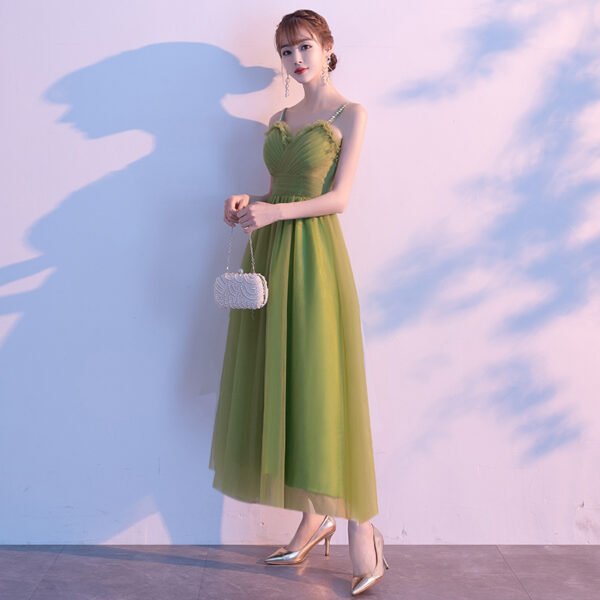 Banquet Evening Women's Light Luxury Small Bridesmaid Dress - Image 3