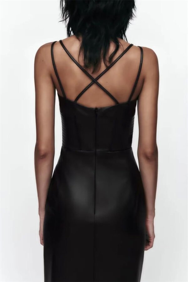 Celebrity Light Luxury Elegant Thread Decoration Dress - Image 4