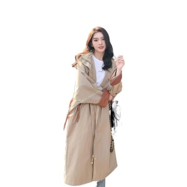 Mid-length Thin Trench Coat Women's Autumn - Image 4