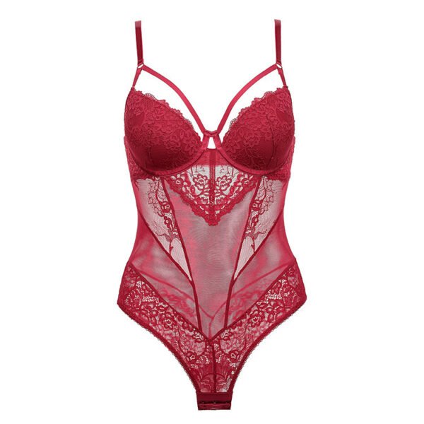 Bra - style lace jumpsuit - Image 3
