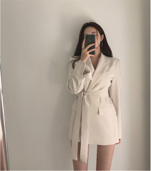 Small Suit Jacket Female Korean Slim Student British Style - Image 3