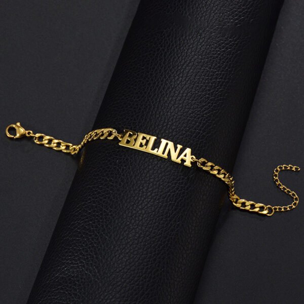 Personalized Letters Men's Bracelet English Name - Image 2