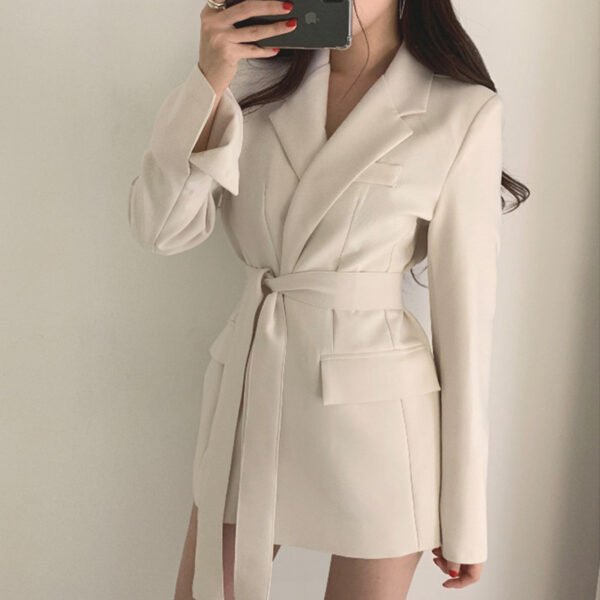 Small Suit Jacket Female Korean Slim Student British Style - Image 4