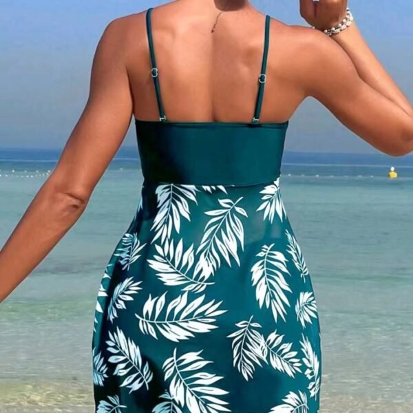 Swimsuit Split Boxers High Waist Mesh Women - Image 6