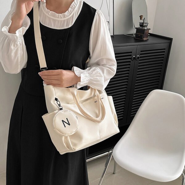 Women Shoulder Crossbody Bag Canvas Tote Messenger Bag 2024 Ladies Hand Bags Female Handbag - Image 4