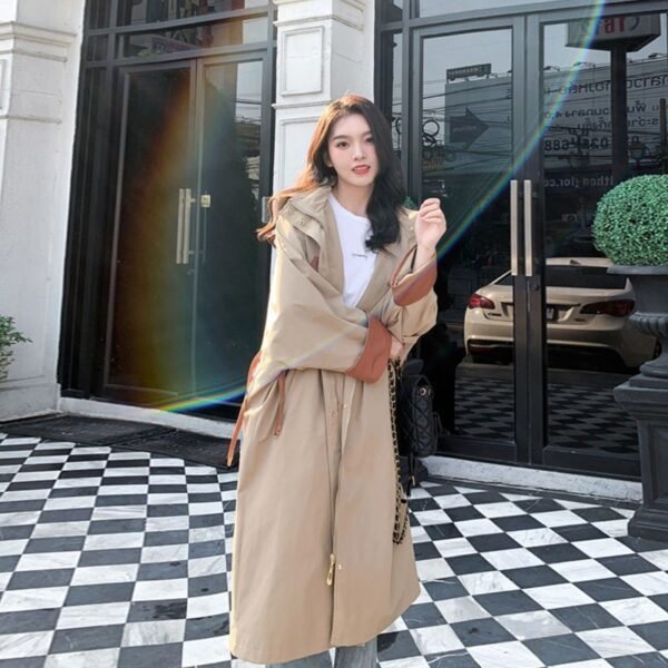 Mid-length Thin Trench Coat Women's Autumn - Image 5