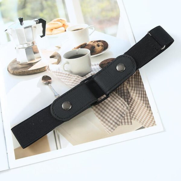 Women's Elastic Non-porous Decorative All-matching Jeans Belt - Image 5
