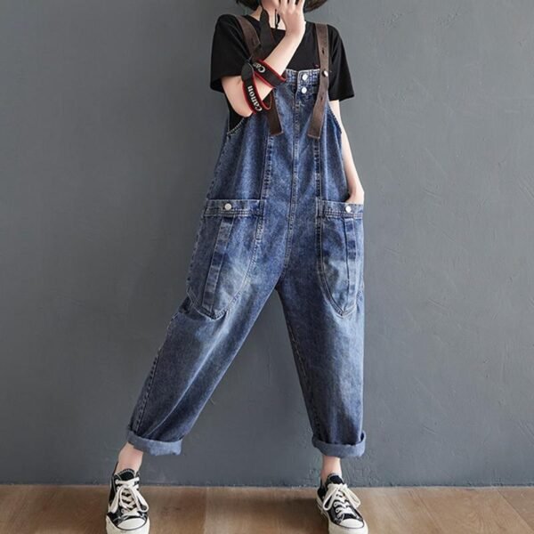 Women's Loose Overalls And Slim Student's Overalls - Image 4