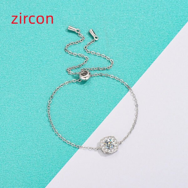 Women's Fashion Simple Moissanite Hairui Bracelet - Image 6