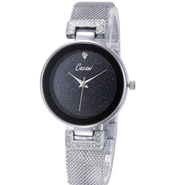 Creative Starry Sky Mesh Belt Waterproof Quartz Watch - Image 2
