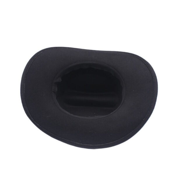 Casual Fashion Double-sided Color Matching Cap Cashmere Jazz Top Hat - Image 2