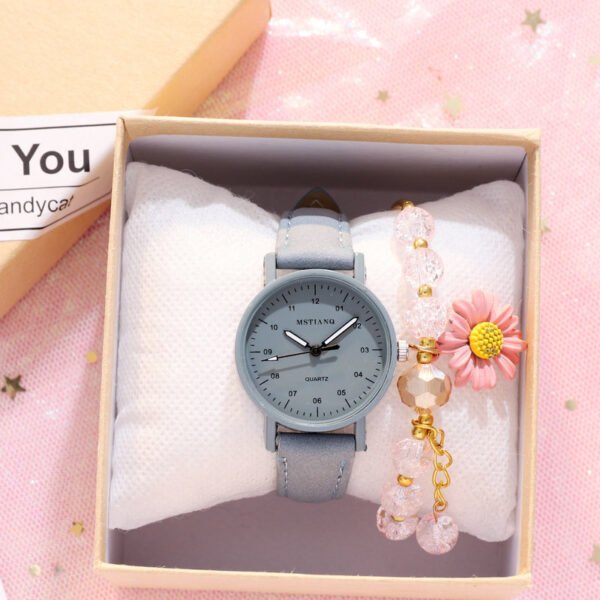 Korean Simple Temperamental Girls' Antique Mori Style Antique Watch - Image 7