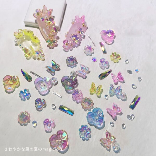 Flower Butterfly Nail - Image 10