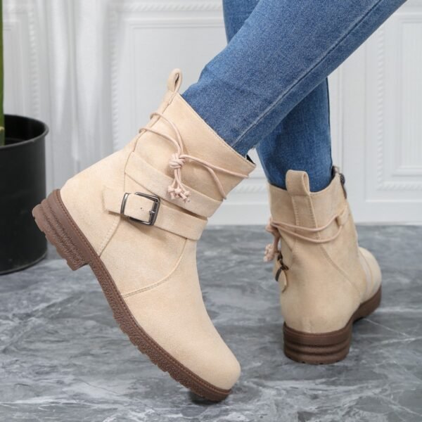 Women's Fashion Casual Retro Martin Boots - Image 5