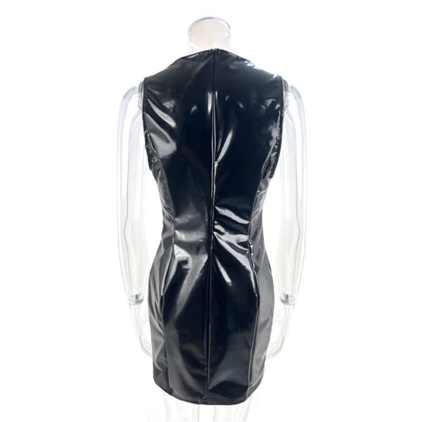 Big V-neck Waist Slimming Bag Hip Ladies Dress Women - Image 7