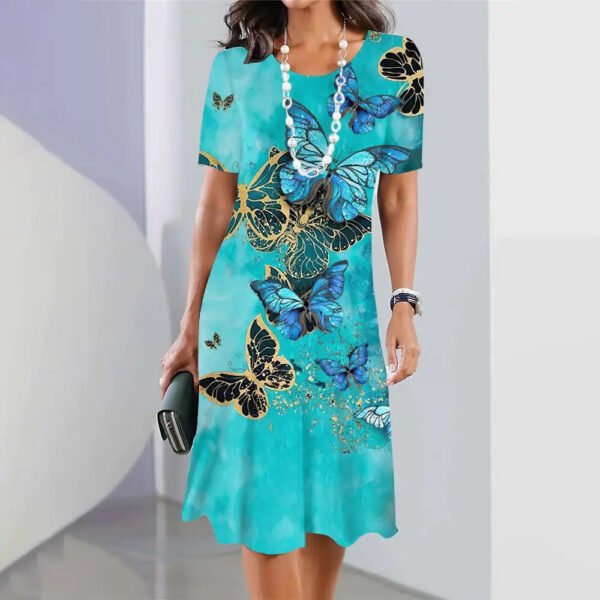 Summer Women's Plus Size Holiday Dress - Image 10