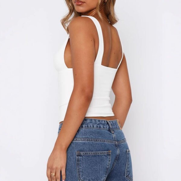 Fashion Personality Sleeveless Vest T-shirt For Women - Image 5