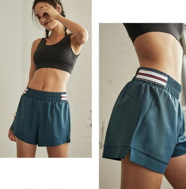 Female fitness yoga shorts - Image 3