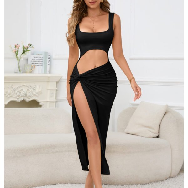 Women's Hollow-out Camisole Navel Dress - Image 4