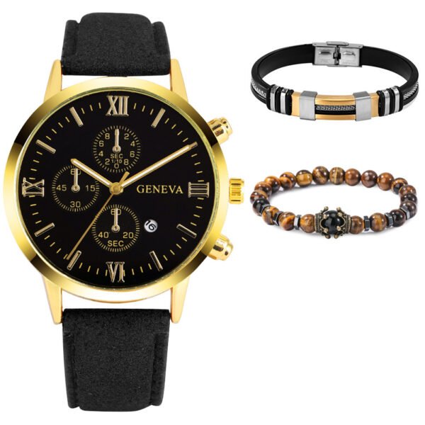 Watch Stainless Steel Bracelet Beaded Suit - Image 6