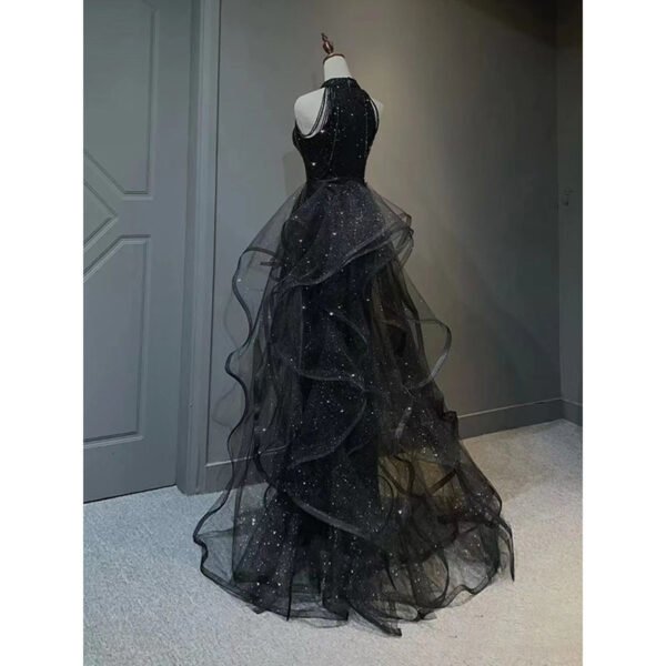 Black Evening Dress For Women - Image 10