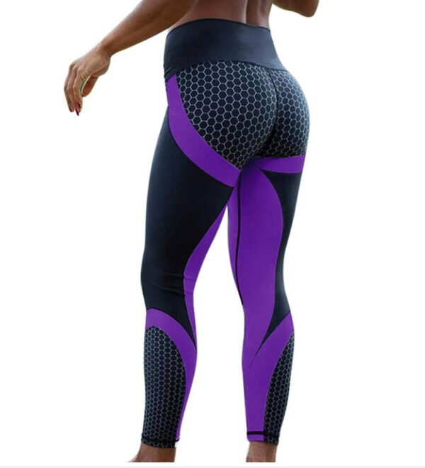 Yoga Fitness Leggings Women Pants Fitness Slim Tights Gym Running Sports Clothing - Image 4