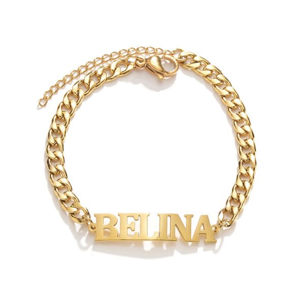 Personalized Letters Men's Bracelet English Name - Image 7