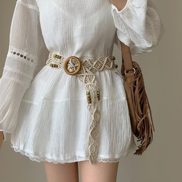 Bohemian Ethnic Style Woven Butterfly Waist Strap With Accessories Waist Chain - Image 9