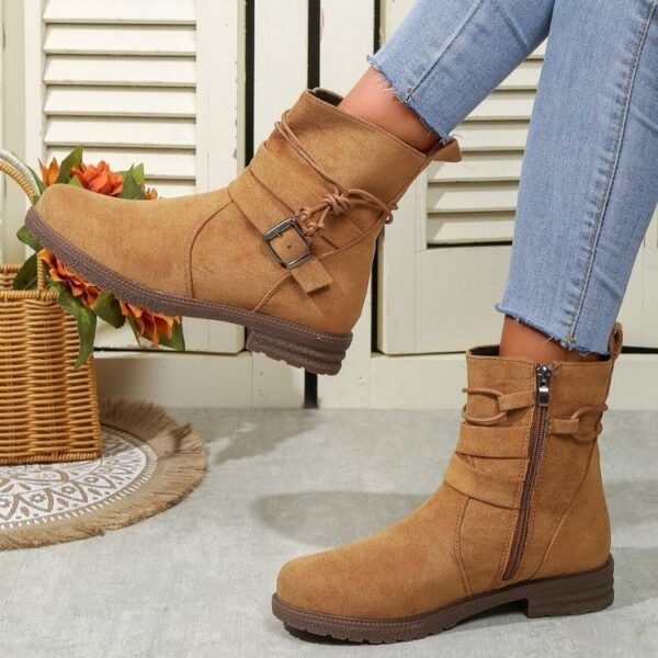 Women's Fashion Casual Retro Martin Boots - Image 2