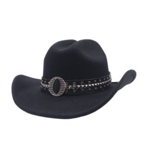 Casual Fashion Double-sided Color Matching Cap Cashmere Jazz Top Hat