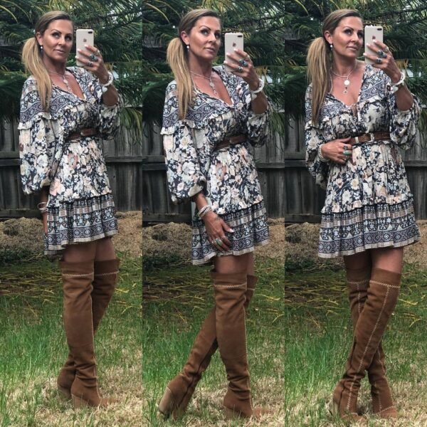 Copper column Lightweight dress - Image 9