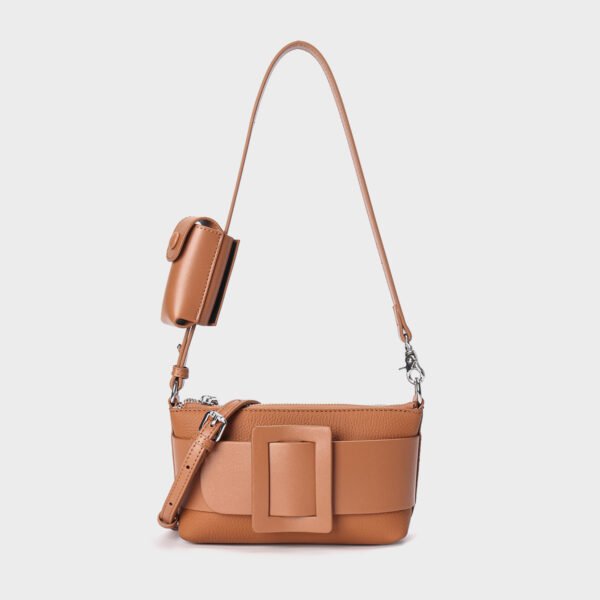 Underarm Leather Women's Portable Messenger Bag - Image 5
