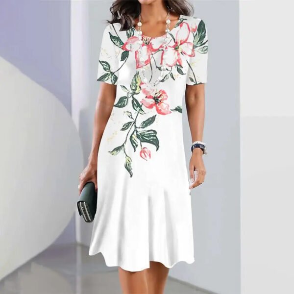 Summer Women's Plus Size Holiday Dress - Image 7