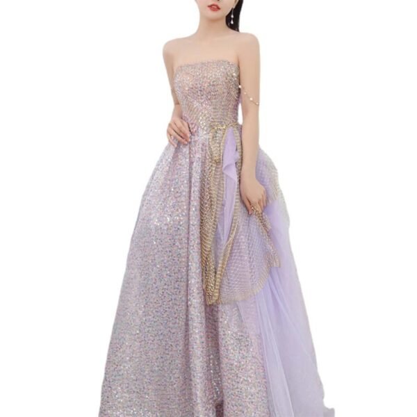Light Purple Host Star Sky Toast Suit - Image 3