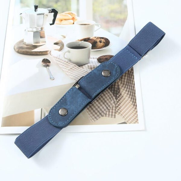Women's Elastic Non-porous Decorative All-matching Jeans Belt - Image 2