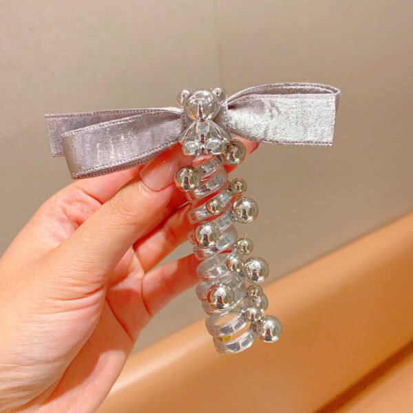 Bow Phone Line Hair Ring Durable Headband - Image 9