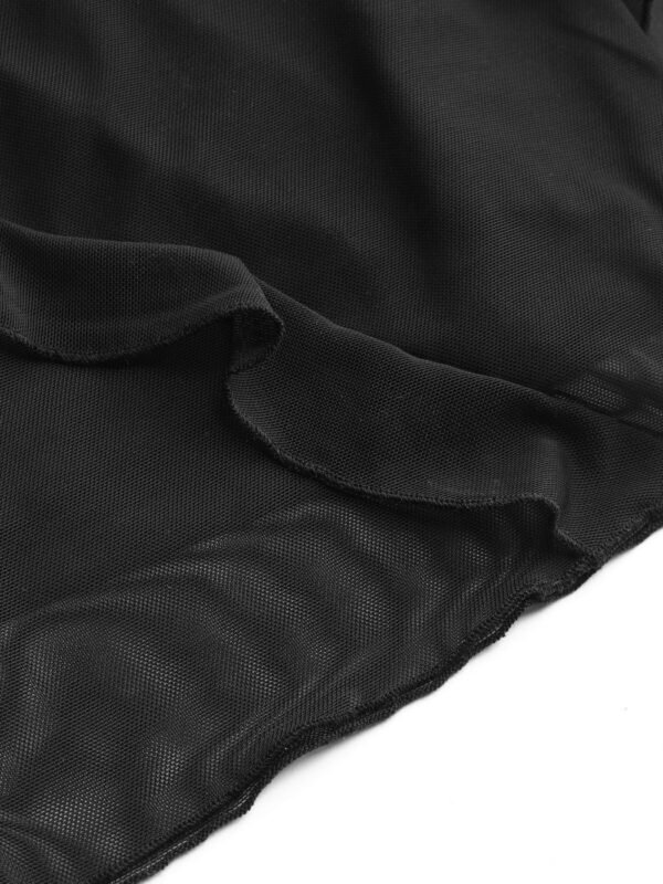 Diablo -lorion Edge Sexy Split Camisole Dress Female 2023 Summer European And American Vacation Style Fashion Small Black Skirt - Image 5