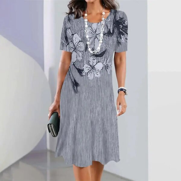 Summer Women's Plus Size Holiday Dress - Image 8
