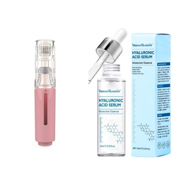 3 In 1 Lip Care Roller Needle Roller Lip Roller Beard Growth Roller Beard Hair Growth Roller Beard Treatment & Serum Applicant - Image 9