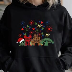 Christmas Family Matching, Very Merry Christmas Party Cozy Classic Print Pullover Hoodie, Casual Long Sleeve Hoodie For Sprots