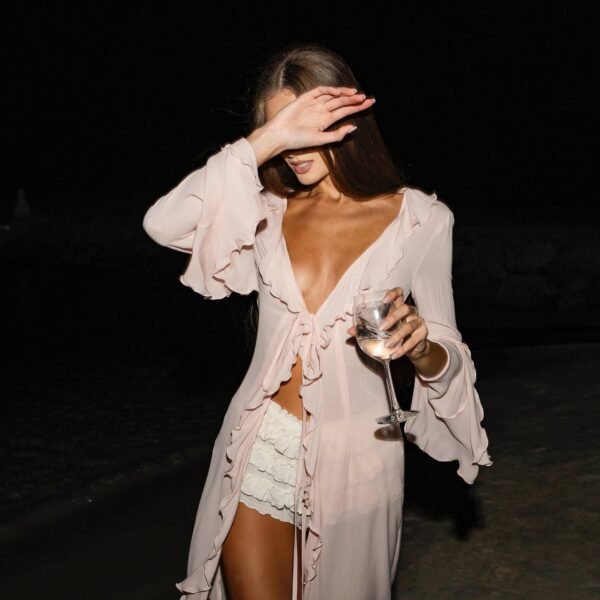 European And American Bikini Sun Shield Hanfu Long Robe - Image 4