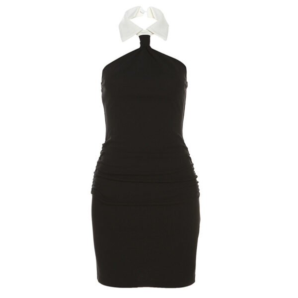 Women's Fashion Solid Color Dress - Image 9