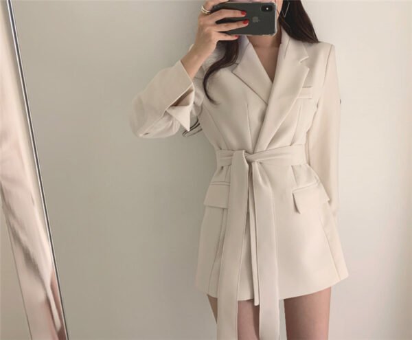 Small Suit Jacket Female Korean Slim Student British Style - Image 2