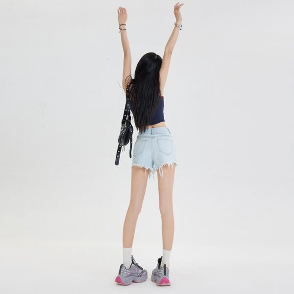 Fashion Ripped Cool Denim Shorts For Women - Image 5